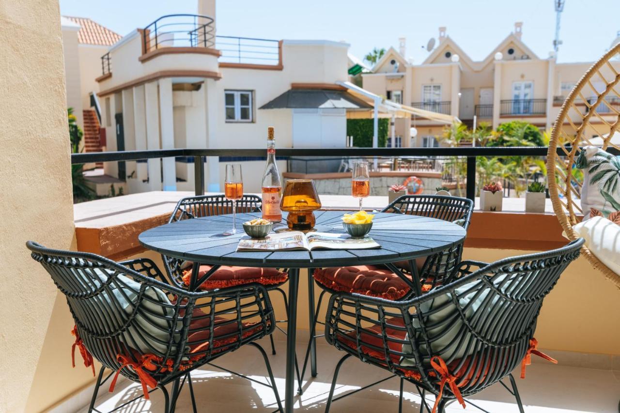 Amazing Renovated Pool View Apt, Aircon, 2 Min To Fanabe Beach Адехе Екстериор снимка