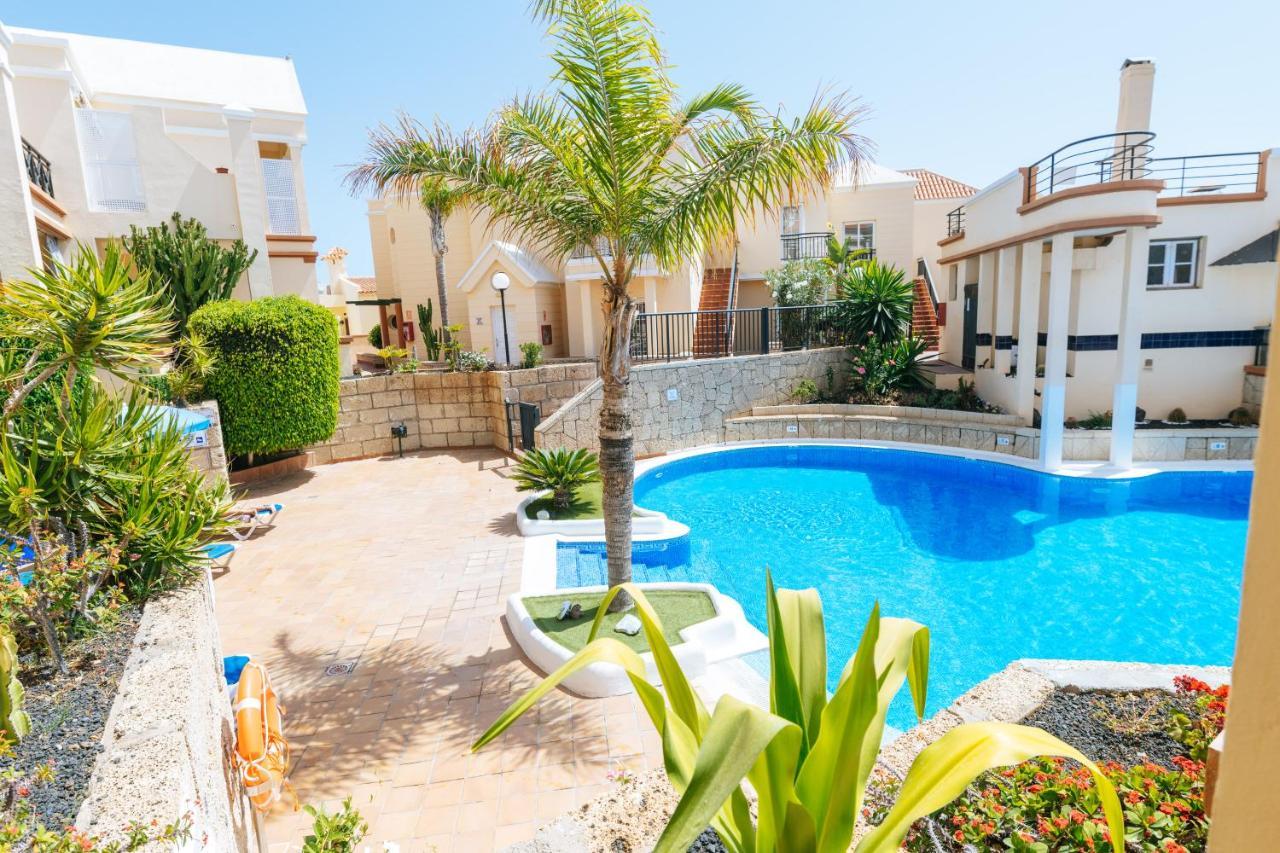 Amazing Renovated Pool View Apt, Aircon, 2 Min To Fanabe Beach Адехе Екстериор снимка