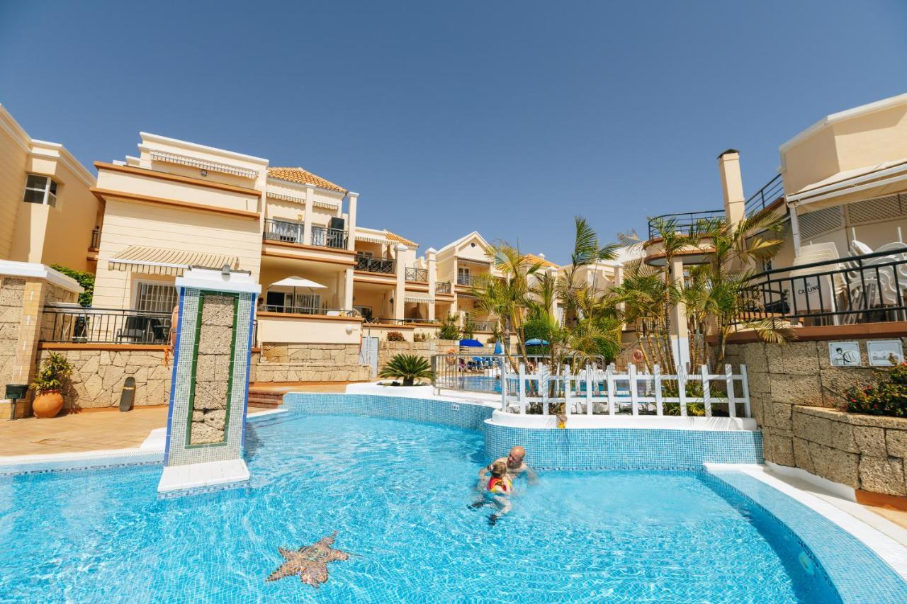 Amazing Renovated Pool View Apt, Aircon, 2 Min To Fanabe Beach Адехе Екстериор снимка