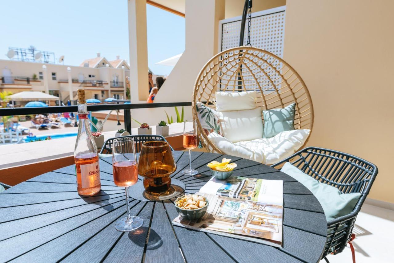 Amazing Renovated Pool View Apt, Aircon, 2 Min To Fanabe Beach Адехе Екстериор снимка