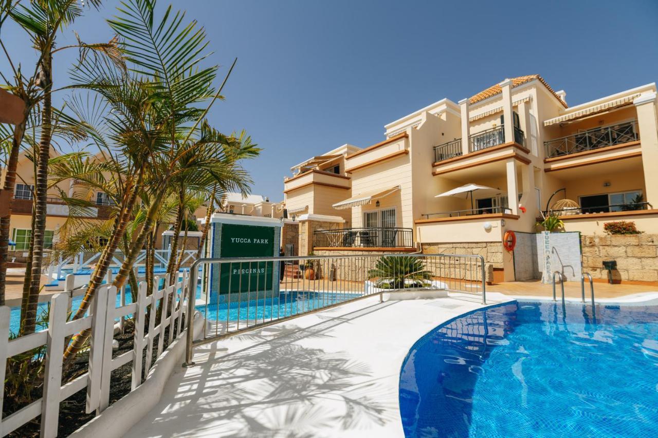 Amazing Renovated Pool View Apt, Aircon, 2 Min To Fanabe Beach Адехе Екстериор снимка